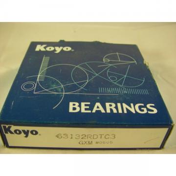 Koyo 6313-2RDTC3 Single Row Ball Bearing 63132RDTC3