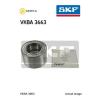 WHEEL BEARING KIT FOR IVECO DAILY III PLATFORM CHASSIS 8140 43N F1CE0481A SKF #2 small image