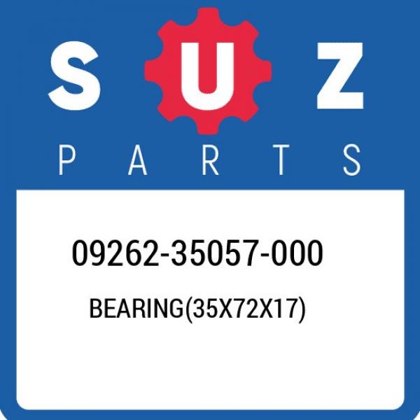 09262-35057-000 Suzuki Bearing(35x72x17) 0926235057000, New Genuine OEM Part #2 image