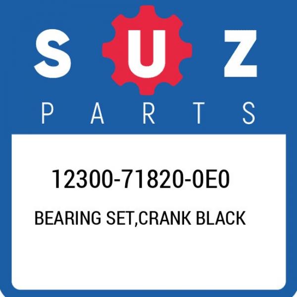 12300-71820-0E0 Suzuki Bearing set,crank black 12300718200E0, New Genuine OEM Pa #2 image