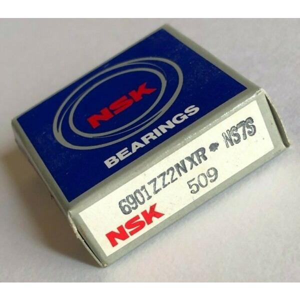6901ZZ2NXR | NS7S | 509 NSK Metal Shield Ball Bearing Made In Japan NEW #2 image