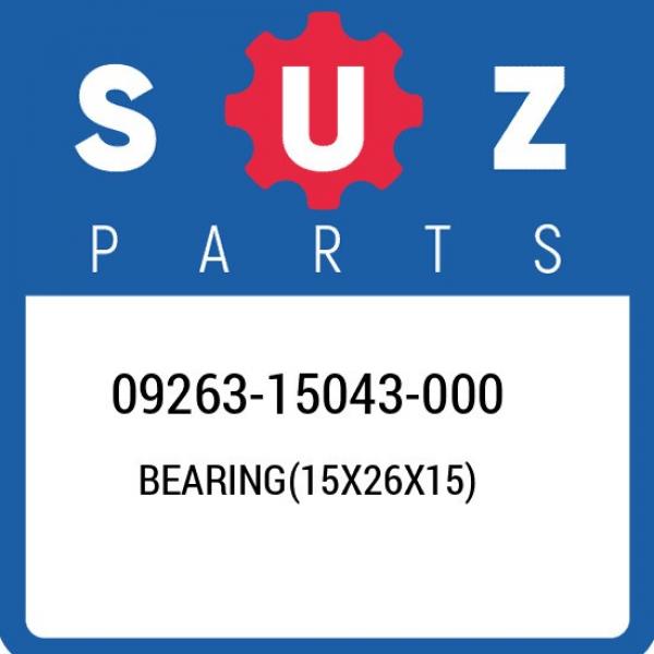 09263-15043-000 Suzuki Bearing(15x26x15) 0926315043000, New Genuine OEM Part #2 image